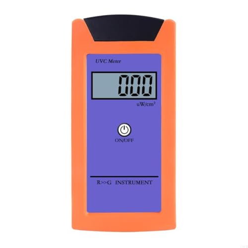 Koolenry UVC-Lichtmesser 0-1999μW/CM2 Reptile UV Indexmesser 220-280nm UV-Strahlungsmessgerät Koolenry UVC-Lichtmesser 0-1999μW/CM2 Reptile UV Indexmesser 220-280nm UV-Strahlungsmessgerät von Koolenry