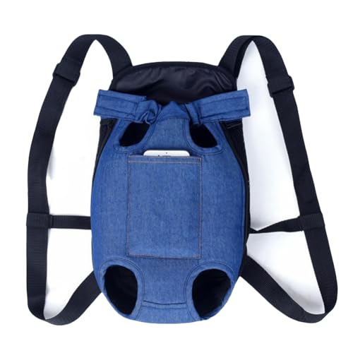 Koolenry Vielseitiger Hundebrustträger und Katzen -Rucksack, Atmungsaktive Haustiertransportlösung A von Koolenry