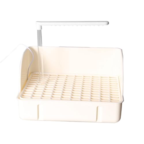 Koolenry Vogelbadewanne Vogelautomatikdusche für Graupapageien, Kakadus und Wellensittiche von Koolenry