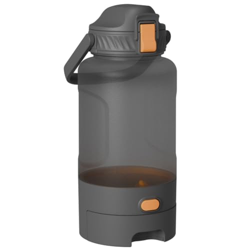 Koolenry Wasserflasche für Haustiere im Freien, Auslaufsicher, Tragbarer Wasserspender für Haustiere mit für Reisen, EIN Muss für Haustiere, Schwarz Koolenry Wasserflasche für Haustiere im Freien, Auslaufsicher, Tragbarer Wasserspender für Haustiere mit für Reisen, EIN Muss für Haustiere, Schwarz von Koolenry