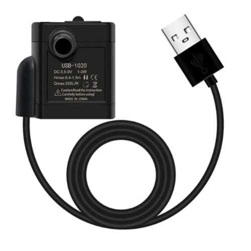 Koolenry Wasserzyklus Aquariumzubehör USB Wasserfilter Mini DIY Filter Eintauchen Niedrig Rauschbürbiger Motorpumpe Koolenry Wasserzyklus Aquariumzubehör USB Wasserfilter Mini DIY Filter Eintauchen Niedrig Rauschbürbiger Motorpumpe von Koolenry