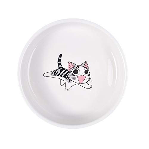 Koomiao Keramiknapf für Katzen Futternäpfe für Katzen Futterstation Futterbar - spülmaschinenfest (B) von Koomiao