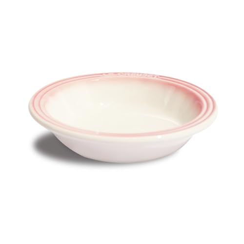 Koomuao Futternapf aus Keramik, für Katzen, Wassernapf für Katzen, flache Nahrung, ohne Stress, Milchschüssel für Katzen, für Hunde und Katzen, lindert Müdigkeit von Whiskern (weiß, rosa) von Koomuao