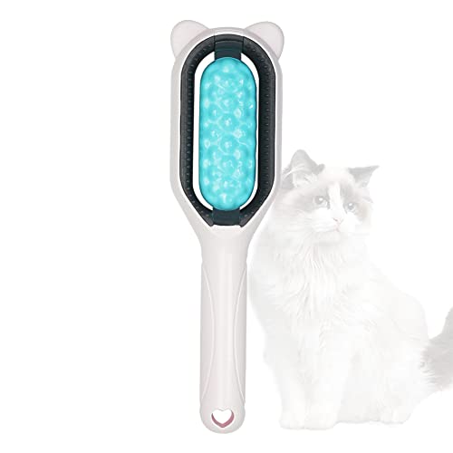 Koomuao Universeller Knotenentferner für Haustiere,tragbare multifunktionale Haustier Reinigungsbürste, für Hunde und Katzen(Kurze Haare und langes Haar) (Blau) von Koomuao