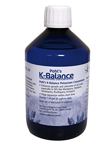 Korallenzucht.de Pohl's K-Balance Kaliummix Konzentrat, 1er Pack (1 x 250 ml) von Korallenzucht.de