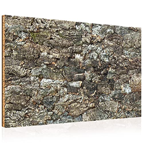 XXL Korkrückwand (Rückwand Terrarium), 3D Kork-Rückwand 90 x 60 cm im Stil Forest | natürliches Design aus Korkstücken | gereinigt & desinfiziert | Made in Portugal von Kork-Deko