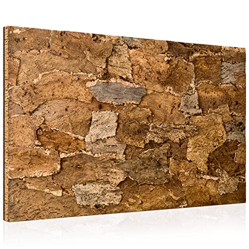 XXL Korkrückwand (Rückwand Terrarium), 3D Kork-Rückwand 90 x 60 cm im Stil Desert (Wüste) | natürliches Design aus Korkstücken | gereinigt & desinfiziert | Made in Portugal von Kork-Deko