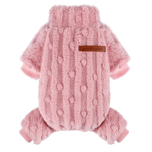 Kosiyi Hundepullover für kleine Hunde, Mädchen, Jungen, Hundepullover, Herbst/Winter, Rollkragenpullover, Chihuahua, dicker warmer Hunde-Pyjama, kaltes Wetter, Fleece-Outfit, Welpen-Pyjama, Einteiler Kosiyi Hundepullover für kleine Hunde, Mädchen, Jungen, Hundepullover, Herbst/Winter, Rollkragenpullover, Chihuahua, dicker warmer Hunde-Pyjama, kaltes Wetter, Fleece-Outfit, Welpen-Pyjama, Einteiler von Kosiyi