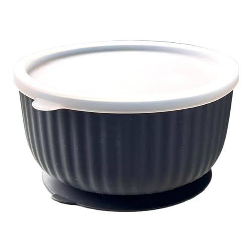 Katzennäpfe mit Saugnapf 400 ml mit Silikondeckel – Erhöhter Silikon-Haustiernapf mit rutschfester Unterseite für Trockenfutter, Nassfutter und Wasser – Silikon-Wassernapf für kleine Hunde, Kaninchen, Katzennäpfe mit Saugnapf 400 ml mit Silikondeckel – Erhöhter Silikon-Haustiernapf mit rutschfester Unterseite für Trockenfutter, Nassfutter und Wasser – Silikon-Wassernapf für kleine Hunde, Kaninchen, von Kotomoda