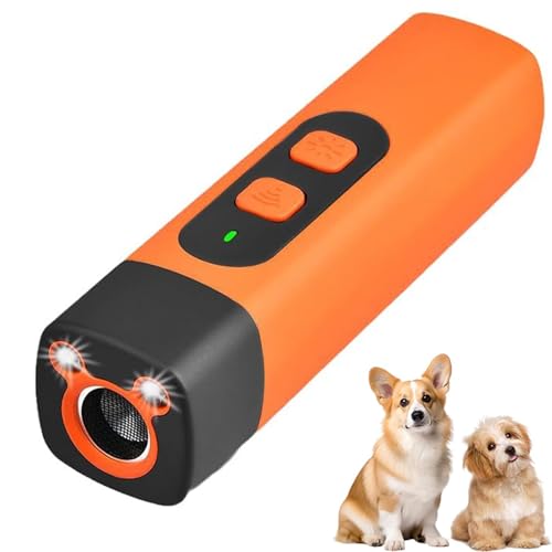 2-in-1 USB Ultraschall-Hundevergrämer, Hundebell-Abschreckgerät und Anti-Bell-Gerät für Hunde, Hundebell-Abschreckgerät mit HD-Display und LED-Taschenlampe, Bellabschreckungs-Controller 2-in-1 USB Ultraschall-Hundevergrämer, Hundebell-Abschreckgerät und Anti-Bell-Gerät für Hunde, Hundebell-Abschreckgerät mit HD-Display und LED-Taschenlampe, Bellabschreckungs-Controller von Kouamor