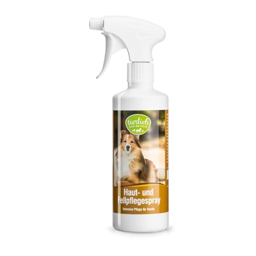 Sanct Bernhard tierlieb Haut- und Fellpflegespray für Hunde, ohne Silikon, angenehm frischer Duft, Inhalt 500 ml Sanct Bernhard tierlieb Haut- und Fellpflegespray für Hunde, ohne Silikon, angenehm frischer Duft, Inhalt 500 ml von Kräuterhaus Sanct Bernhard