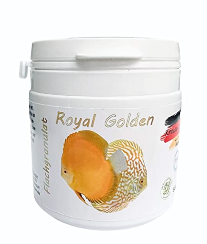 Flachgranulat 30g Royal Golden Krause Diskus - Granulat - Futter für gelbe Fische - Discus - Fischfutter von Krause-Diskus Hamburg