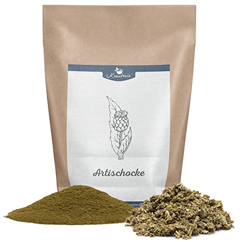 Krauterie Artischocken Hund, Einzelfuttermittel für Hunde (100 g), Artischockenblätter Pulver in Spitzenqualität Krauterie Artischocken Hund, Einzelfuttermittel für Hunde (100 g), Artischockenblätter Pulver in Spitzenqualität von Krauterie