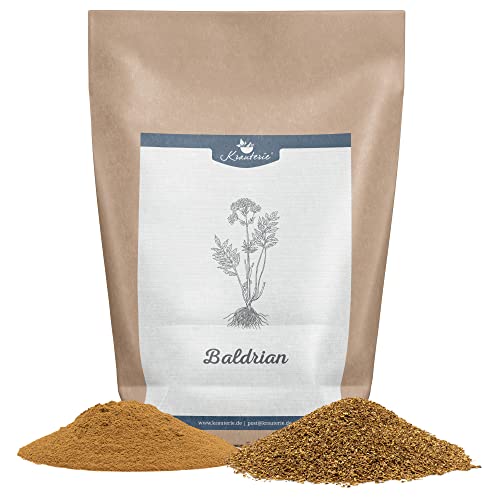 Krauterie Baldrian Hund, Einzelfuttermittel für Hunde (100 g), Baldrianwurzel Feinschnitt in Spitzenqualität von Krauterie