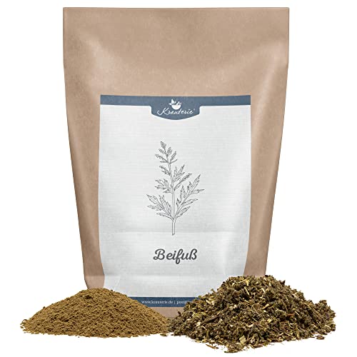 Krauterie Beifuß Hund, Einzelfuttermittel für Hunde (100 g), Beifußkraut Pulver in Spitzenqualität Krauterie Beifuß Hund, Einzelfuttermittel für Hunde (100 g), Beifußkraut Pulver in Spitzenqualität von Krauterie