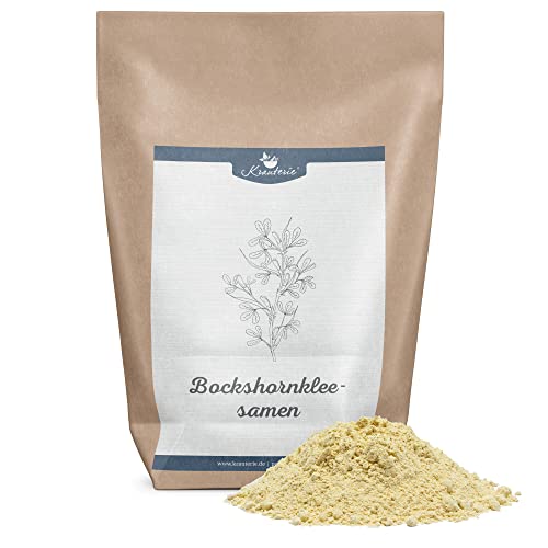 Krauterie Bockshornklee-Samen Hund, Einzelfuttermittel für Hunde (100 g), Bockshornklee-Samen Pulver in Spitzenqualität Krauterie Bockshornklee-Samen Hund, Einzelfuttermittel für Hunde (100 g), Bockshornklee-Samen Pulver in Spitzenqualität von Krauterie