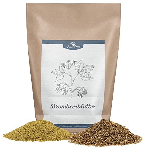 Krauterie Brombeerblätter Hund, Einzelfuttermittel für Hunde (100 g), Brombeerblätter Feinschnitt in Spitzenqualität Krauterie Brombeerblätter Hund, Einzelfuttermittel für Hunde (100 g), Brombeerblätter Feinschnitt in Spitzenqualität von Krauterie