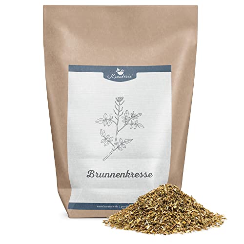 Krauterie Brunnenkresse Hund (100 g), Einzelfuttermittel für Hunde, Brunnenkresse Geschnitten in Spitzenqualität Krauterie Brunnenkresse Hund (100 g), Einzelfuttermittel für Hunde, Brunnenkresse Geschnitten in Spitzenqualität von Krauterie