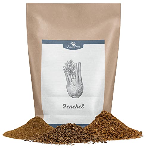Krauterie Fenchelsamen Hund, Einzelfuttermittel für Hunde (100 g), Fenchelsamen Geschrotet in Spitzenqualität Krauterie Fenchelsamen Hund, Einzelfuttermittel für Hunde (100 g), Fenchelsamen Geschrotet in Spitzenqualität von Krauterie