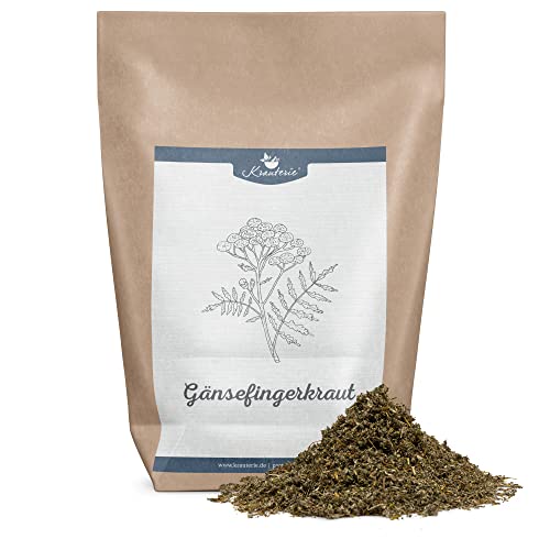 Krauterie Gänsefingerkraut Hund, Einzelfuttermittel für Hunde (100 g), Gänsefingerkraut Geschnitten in Spitzenqualität Krauterie Gänsefingerkraut Hund, Einzelfuttermittel für Hunde (100 g), Gänsefingerkraut Geschnitten in Spitzenqualität von Krauterie