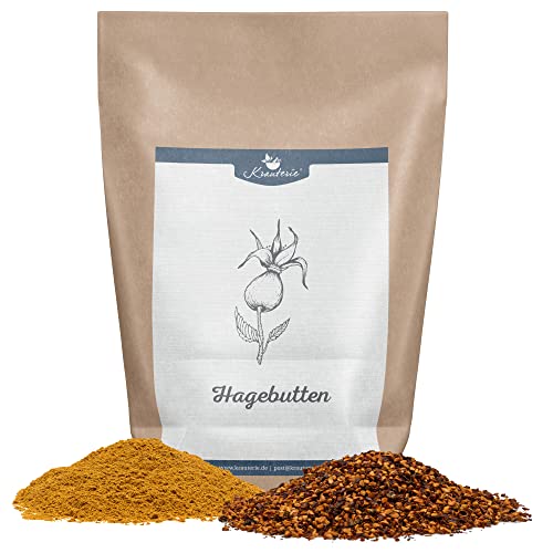 Krauterie Hagebutten Hund, Einzelfuttermittel für Hunde (100 g), Hagebuttenfrüchte Geschnitten in Spitzenqualität Krauterie Hagebutten Hund, Einzelfuttermittel für Hunde (100 g), Hagebuttenfrüchte Geschnitten in Spitzenqualität von Krauterie