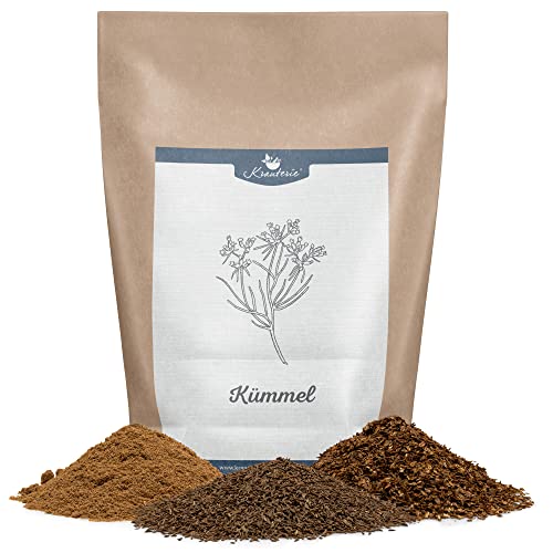 Krauterie Kümmel Hund, Einzelfuttermittel für Hunde (100 g), Kümmelsamen Gequetscht in Spitzenqualität Krauterie Kümmel Hund, Einzelfuttermittel für Hunde (100 g), Kümmelsamen Gequetscht in Spitzenqualität von Krauterie