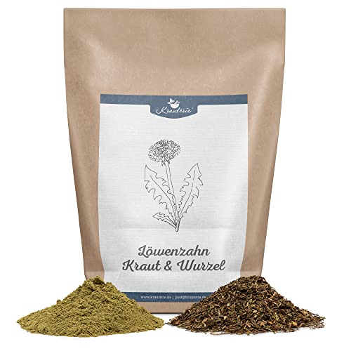 Krauterie Löwenzahn Hund, Einzelfuttermittel für Hunde (100 g), Löwenzahn Kraut und Wurzel Pulver in Spitzenqualität Krauterie Löwenzahn Hund, Einzelfuttermittel für Hunde (100 g), Löwenzahn Kraut und Wurzel Pulver in Spitzenqualität von Krauterie