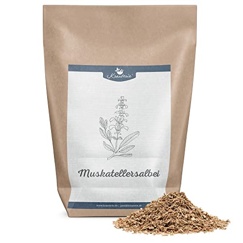 Krauterie Muskatellersalbei Blätter Hund, Einzelfuttermittel für Hunde (100 g), Muskatellersalbei Geschnitten in Spitzenqualität Krauterie Muskatellersalbei Blätter Hund, Einzelfuttermittel für Hunde (100 g), Muskatellersalbei Geschnitten in Spitzenqualität von Krauterie