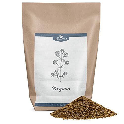 Krauterie Oregano Hund, Einzelfuttermittel für Hunde (100 g), Oregano (echter Dost) gerebelt in Spitzenqualität von Krauterie