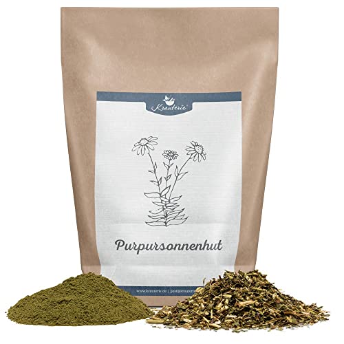 Krauterie Purpursonnenhutkraut Hund, Einzelfuttermittel für Hunde (100 g), Purpursonnenhut Pulver in Spitzenqualität Krauterie Purpursonnenhutkraut Hund, Einzelfuttermittel für Hunde (100 g), Purpursonnenhut Pulver in Spitzenqualität von Krauterie