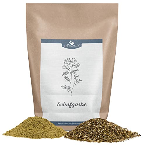 Krauterie Schafgarbe Hund, Einzelfuttermittel für Hunde (100 g), Schafgarbe Geschnitten in Spitzenqualität Krauterie Schafgarbe Hund, Einzelfuttermittel für Hunde (100 g), Schafgarbe Geschnitten in Spitzenqualität von Krauterie
