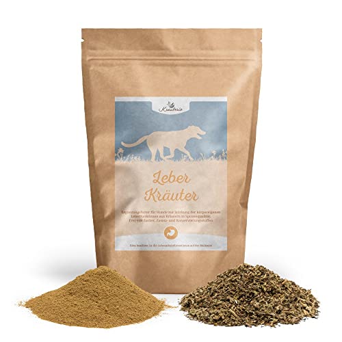 Krauterie Leber Kräuter-Mischung für Hunde in Spitzenqualität (250 g) - Pulver - Artgerechtes Ergänzungsfuttermittel für Hunde, frei von Zusatzstoffen, zuckerfrei, getreidefrei Krauterie Leber Kräuter-Mischung für Hunde in Spitzenqualität (250 g) - Pulver - Artgerechtes Ergänzungsfuttermittel für Hunde, frei von Zusatzstoffen, zuckerfrei, getreidefrei von Krauterie