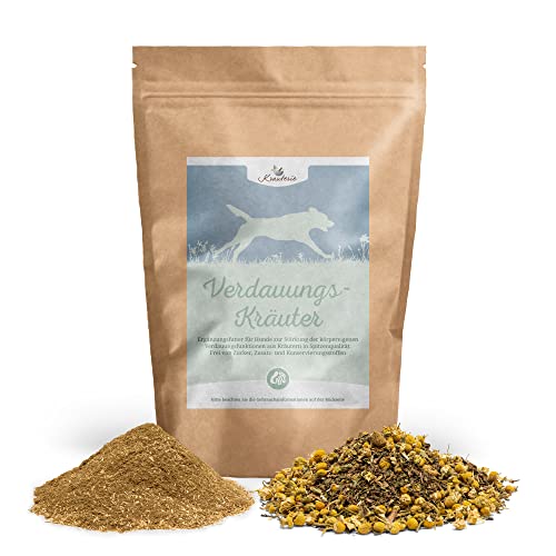 Krauterie Verdauungs Kräuter-Mischung für Hunde in Spitzenqualität (250 g) - Pulver - Artgerechtes Ergänzungsfuttermittel für Hunde, frei von Zusatzstoffen, zuckerfrei, getreidefrei Krauterie Verdauungs Kräuter-Mischung für Hunde in Spitzenqualität (250 g) - Pulver - Artgerechtes Ergänzungsfuttermittel für Hunde, frei von Zusatzstoffen, zuckerfrei, getreidefrei von Krauterie