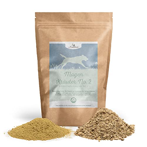 Krauterie Magen Kräuter No. 2 für Hunde in Spitzenqualität (250 g) - geschnitten - Artgerechtes Ergänzungsfuttermittel für Hunde, frei von Zusatzstoffen, zuckerfrei, getreidefrei Krauterie Magen Kräuter No. 2 für Hunde in Spitzenqualität (250 g) - geschnitten - Artgerechtes Ergänzungsfuttermittel für Hunde, frei von Zusatzstoffen, zuckerfrei, getreidefrei von Krauterie