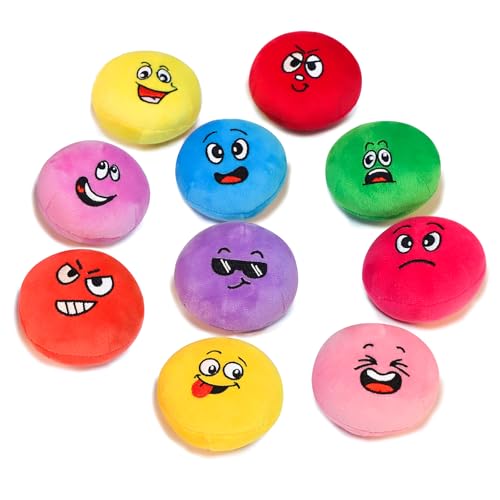 KrauzPet Quietschspielzeug für Hunde, interaktive Plüschbälle, Welpen-Zahnungsball, Spielzeug für kleine und mittelgroße Hunde KrauzPet Quietschspielzeug für Hunde, interaktive Plüschbälle, Welpen-Zahnungsball, Spielzeug für kleine und mittelgroße Hunde von KrauzPet