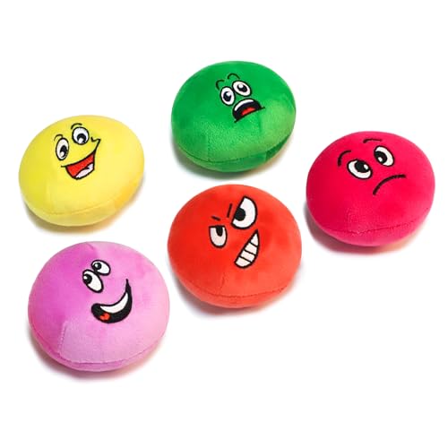 KrauzPet Quietschspielzeug für Hunde, interaktive Plüschbälle, Welpen-Zahnungsball, Spielzeug für kleine und mittelgroße Hunde KrauzPet Quietschspielzeug für Hunde, interaktive Plüschbälle, Welpen-Zahnungsball, Spielzeug für kleine und mittelgroße Hunde von KrauzPet