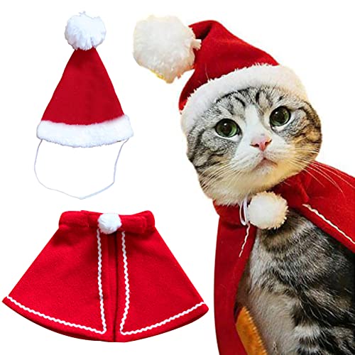 Kripyery 1 Set Haustier-Weihnachtskopfschmuck Dekorative Wacky Pet Wear Polyester Schöne Weihnachten Haustier Kopfschmuck Dekoration für Weihnachten Xmas Pet von Kripyery
