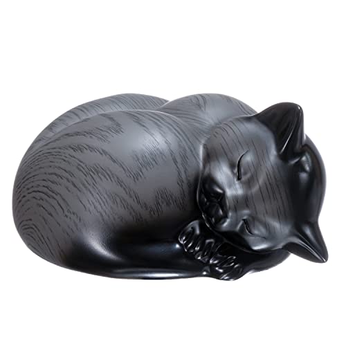 Kriss Art Haustier Urnen,Schlafende Harz Kremation Katze Urne,Katzenurnen für Asche,Kleintier Urne……… von Kriss Art