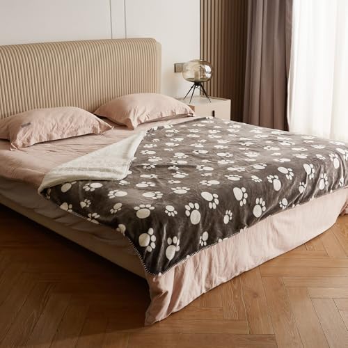 Kritter Planet wasserdichte Decke Liebesdecke für Sex, Hundedecke Wasserdicht Kuscheldecke Flauschig für Unterwegs Auto Rückbank Sofa, Sofabezug Hund Decke Couch Schutz Katze Waschbar, 150x200(Pfote) Kritter Planet wasserdichte Decke Liebesdecke für Sex, Hundedecke Wasserdicht Kuscheldecke Flauschig für Unterwegs Auto Rückbank Sofa, Sofabezug Hund Decke Couch Schutz Katze Waschbar, 150x200(Pfote) von Kritter Planet