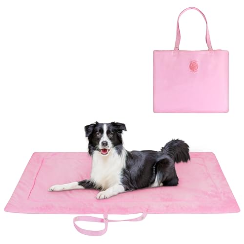 Kritter Planet wasserdichte Katze Hundematte, Faltbare Waschbare Haustier Outdoor Hundedecke für Reisen Camping Outdoor, Faltbare Haustiermatte mit Griffen, Kleine Mittlere Hundebettdecke 127 x 70CM Kritter Planet wasserdichte Katze Hundematte, Faltbare Waschbare Haustier Outdoor Hundedecke für Reisen Camping Outdoor, Faltbare Haustiermatte mit Griffen, Kleine Mittlere Hundebettdecke 127 x 70CM von Kritter Planet