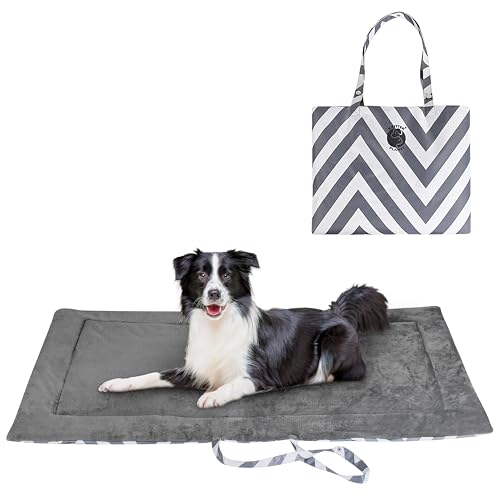 Kritter Planet wasserdichte Katze Hundematte, Faltbare Waschbare Haustier Outdoor Hundedecke für Reisen Camping Outdoor, Faltbare Haustiermatte mit Griffen, Kleine Mittlere Hundebettdecke 127 x 70CM Kritter Planet wasserdichte Katze Hundematte, Faltbare Waschbare Haustier Outdoor Hundedecke für Reisen Camping Outdoor, Faltbare Haustiermatte mit Griffen, Kleine Mittlere Hundebettdecke 127 x 70CM von Kritter Planet