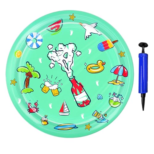 Krmoau Wassersensor-Spielmatte, Interaktive Katzenspielzeug-Spielmatten, Aufblasbares Wasserpad, Cool Comfort Aufblasbare Wassermatte, Hundekühlwassermatten Krmoau Wassersensor-Spielmatte, Interaktive Katzenspielzeug-Spielmatten, Aufblasbares Wasserpad, Cool Comfort Aufblasbare Wassermatte, Hundekühlwassermatten von Krmoau