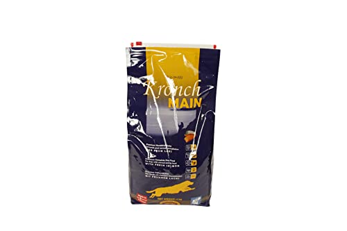 Kronch Main | 5 kg | Trockenfutter für ältere Hunde mit frischem Lachs | für Hunde mit niedrigem Energiebedarf | mit wichtigen Omega-3 und -6 Fettsäuren von Kronch