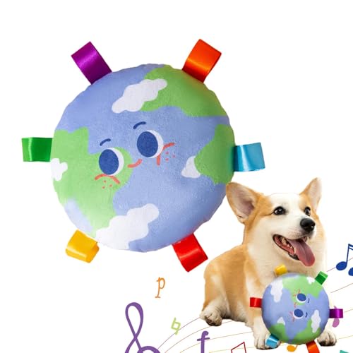 Krujecnt Haustier-Plüsch-Soundspielzeug, Hunde-Quietschspielzeug, Quietschendes Kauspielzeug für Hunde, Form, quietschendes Kauspielzeug für Hunde, Plüsch-Hundespielzeug für kleine und Krujecnt Haustier-Plüsch-Soundspielzeug, Hunde-Quietschspielzeug, Quietschendes Kauspielzeug für Hunde, Form, quietschendes Kauspielzeug für Hunde, Plüsch-Hundespielzeug für kleine und von Krujecnt