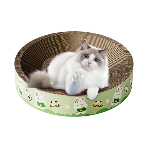 Krujecnt Katzenkratzer, Katzenkratzpad | Kratzspielzeug aus Pappe - Wiederverwendbare Katzenkratzer aus Pappe für Haustiere, Katzen, mittlere Größe Krujecnt Katzenkratzer, Katzenkratzpad | Kratzspielzeug aus Pappe - Wiederverwendbare Katzenkratzer aus Pappe für Haustiere, Katzen, mittlere Größe von Krujecnt