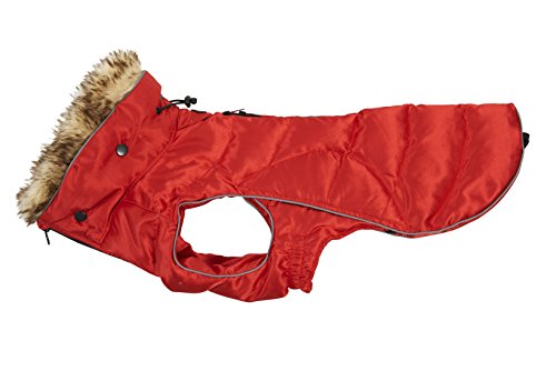 Hundejacke/Buster/Winterjacke, Medium, Signalrot von Kruuse