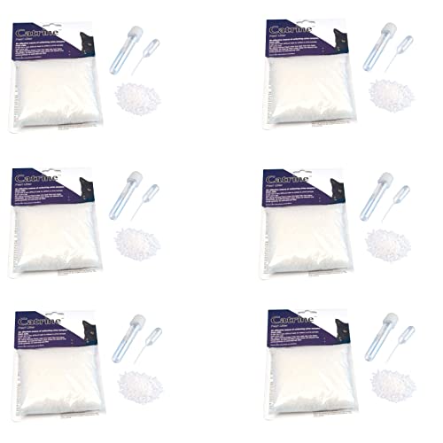 Kruuse Catrine Pearl Urin Auffangsystem | 6er Pack | 6 x 200 g | Urinsammelsystem für Katzen | Enthält Nicht saugfähiges Granulat, eine Pipette und EIN Sammelröhrchen von Kruuse