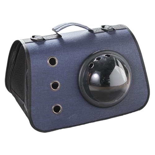 Ksikdeg Durchlässige Katzentragetasche, transparent, Katzenkäfig, tragbare Haustiertasche, klare Katzen für bequeme Haustierreisen Ksikdeg Durchlässige Katzentragetasche, transparent, Katzenkäfig, tragbare Haustiertasche, klare Katzen für bequeme Haustierreisen von Ksikdeg