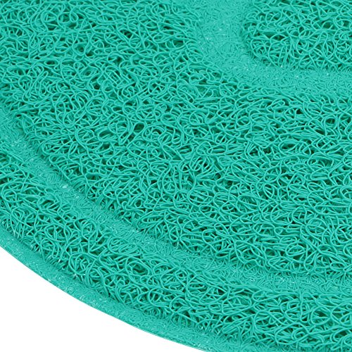 Ksikdeg Futternapf-Matte für Katze, Hund, Haustier, Fütterung, Wasser, Futternapf, Wischen Boden, PVC Ksikdeg Futternapf-Matte für Katze, Hund, Haustier, Fütterung, Wasser, Futternapf, Wischen Boden, PVC von Ksikdeg