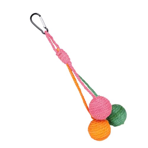 Ksikdeg Interaktives Katzen-Sisalseil-Kugel zum Kratzen und Kauen, Spaß, Indoor-Spielspielzeug, Sisal-Kratzkugel Ksikdeg Interaktives Katzen-Sisalseil-Kugel zum Kratzen und Kauen, Spaß, Indoor-Spielspielzeug, Sisal-Kratzkugel von Ksikdeg